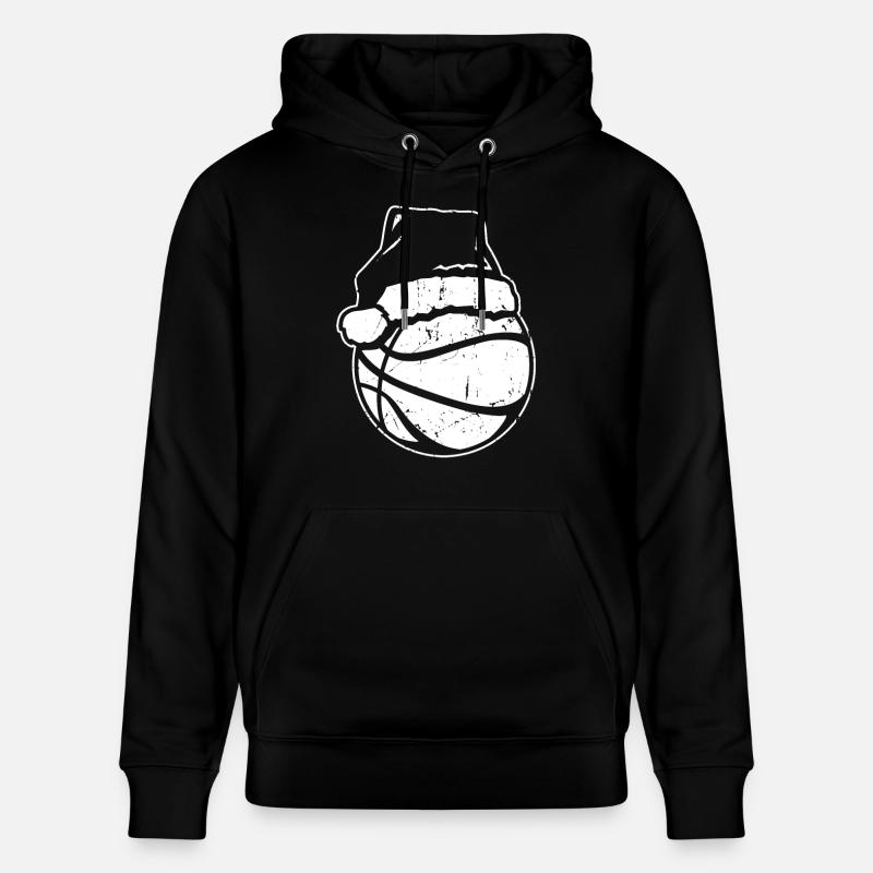 Basketball Père Noël - Sweat à capuche bio CRUISER Stanley/Stella Unisexe - noir