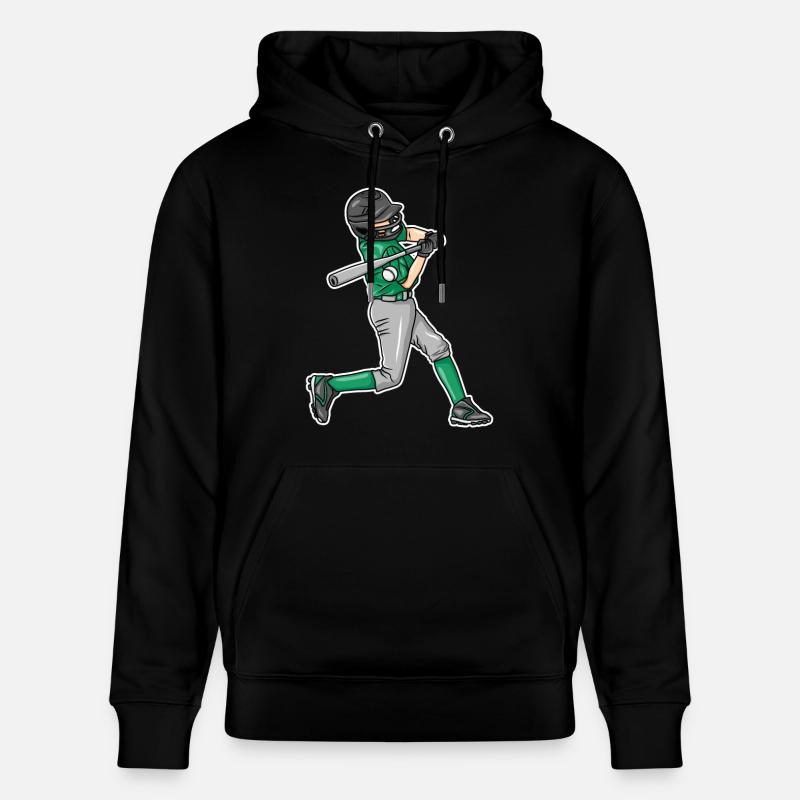 Garçons de baseball - Sweat à capuche bio CRUISER Stanley/Stella Unisexe - noir
