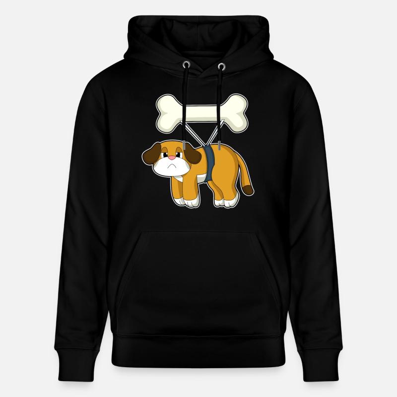 Os de chien - Sweat à capuche bio CRUISER Stanley/Stella Unisexe - noir