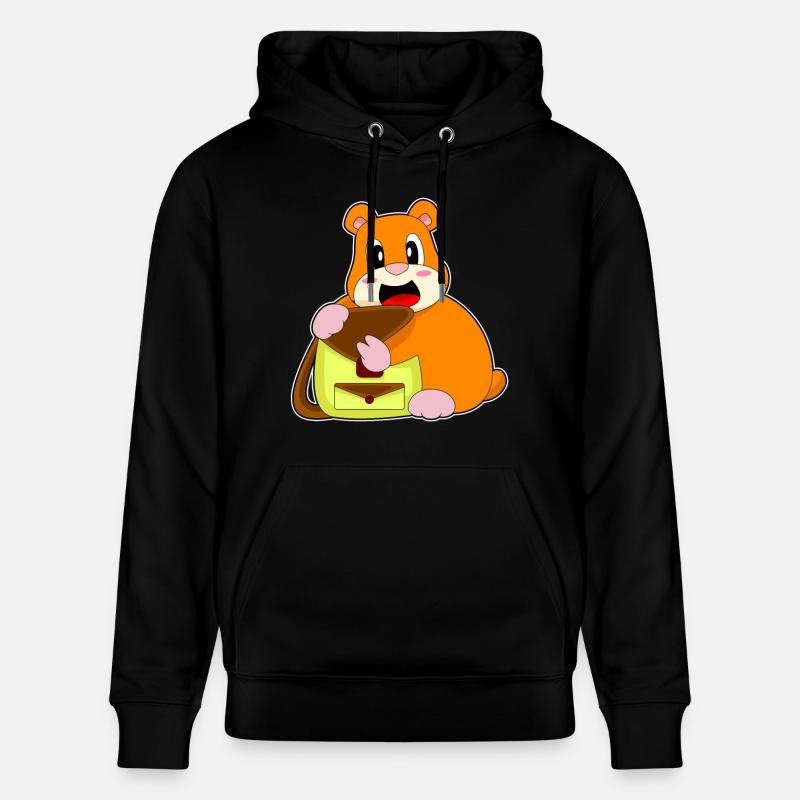 Sac à main Hamster - Sweat à capuche bio CRUISER Stanley/Stella Unisexe - noir