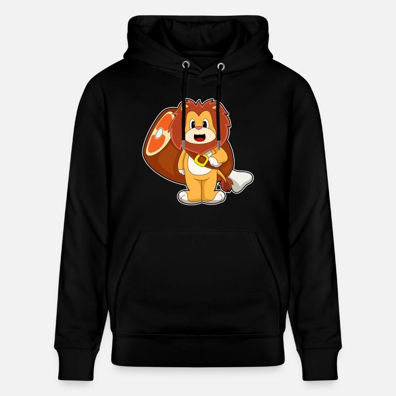 Löwe Fleisch - Stanley/Stella Unisex Bio-Hoodie CRUISER  - Schwarz