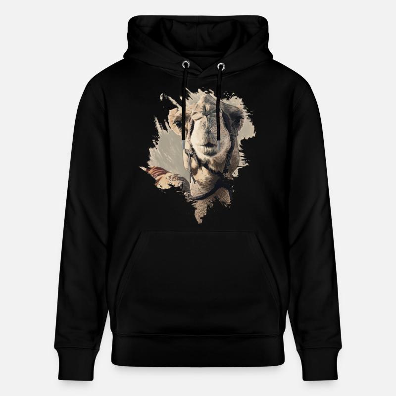 Kamelkopf Kamel - Stanley/Stella Unisex Bio-Hoodie CRUISER  - Schwarz