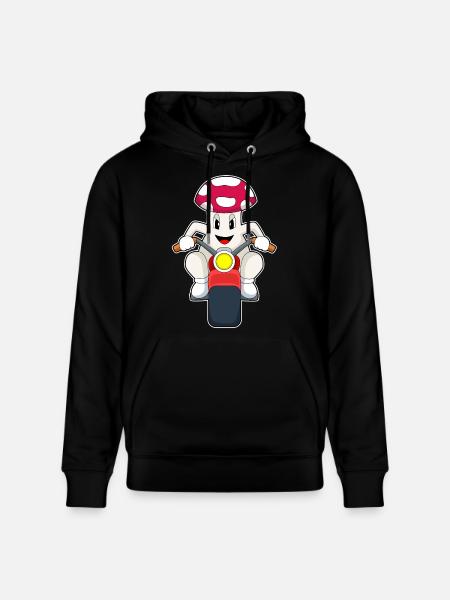 Pilz Motorcycle - Stanley/Stella CRUISER Unisex Organic Hoodie - black