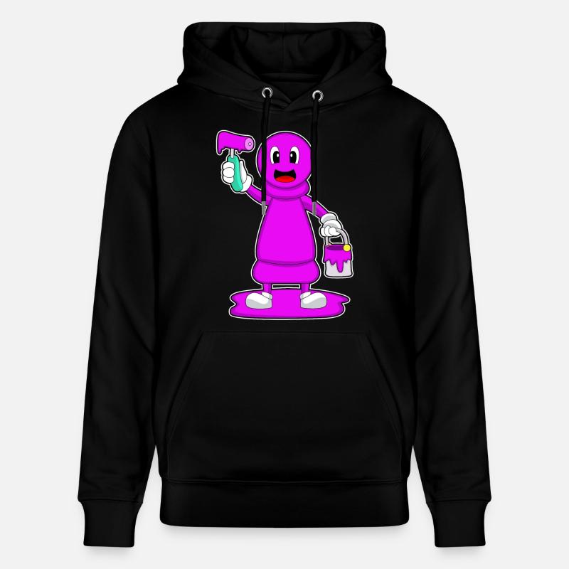 Schachfigur Bauer Schach Maler - Stanley/Stella Unisex Bio-Hoodie CRUISER  - Schwarz