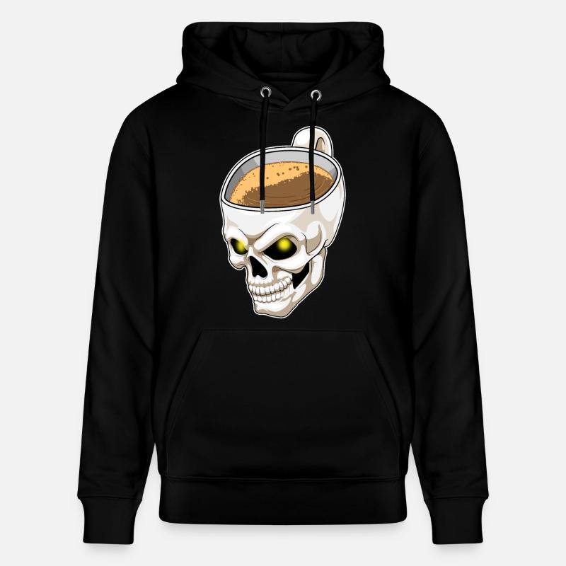 Tasse de café Skull - Sweat à capuche bio CRUISER Stanley/Stella Unisexe - noir