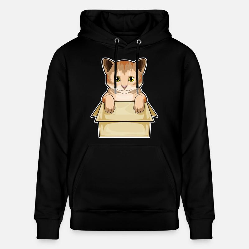 Cat Box - Sweat à capuche bio CRUISER Stanley/Stella Unisexe - noir