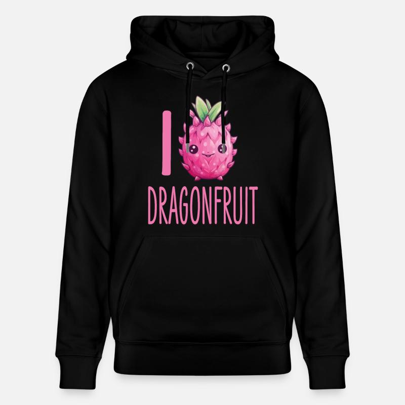 Fruit du dragon Kawaii - Sweat à capuche bio CRUISER Stanley/Stella Unisexe - noir