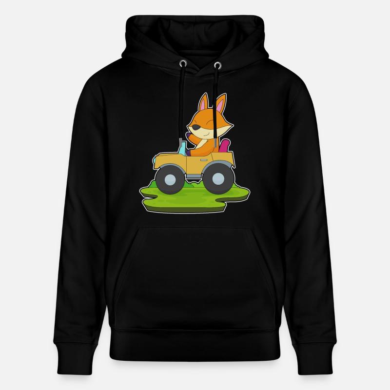 Fuchs Auto - Sweat à capuche bio CRUISER Stanley/Stella Unisexe - noir
