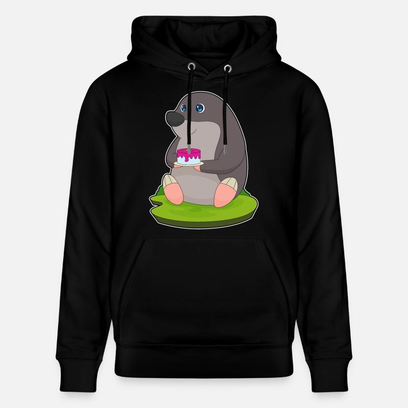Gâteau taupe - Sweat à capuche bio CRUISER Stanley/Stella Unisexe - noir