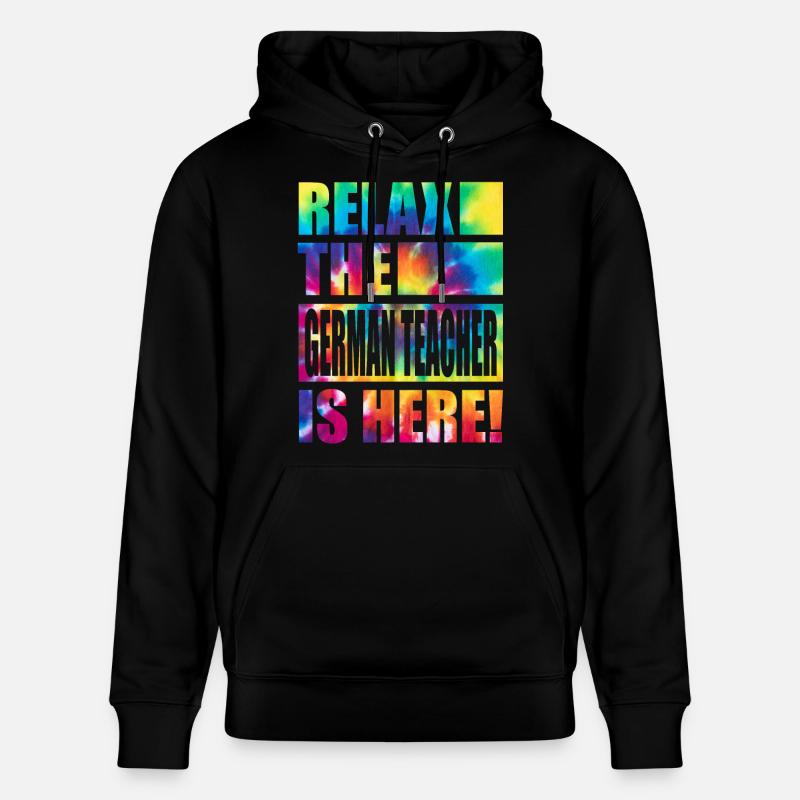 Professeur d’allemand Lustiger Spruch - Sweat à capuche bio CRUISER Stanley/Stella Unisexe - noir