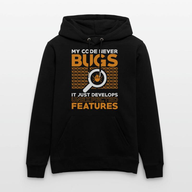 Programmer Developer Coder Code Stanley/Stella CRUISER Unisex Organic Hoodie