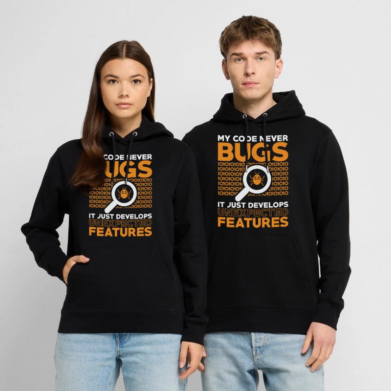 Programmer Developer Coder Code Stanley/Stella CRUISER Unisex Organic Hoodie