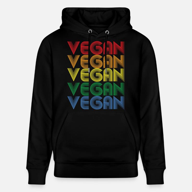 Déclaration Rainbow VEGAN - Sweat à capuche bio CRUISER Stanley/Stella Unisexe - noir