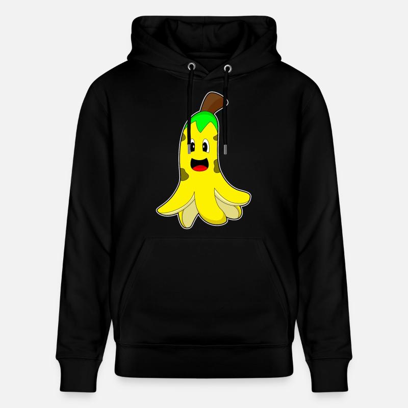 Poulpe Banane - Sweat à capuche bio CRUISER Stanley/Stella Unisexe - noir