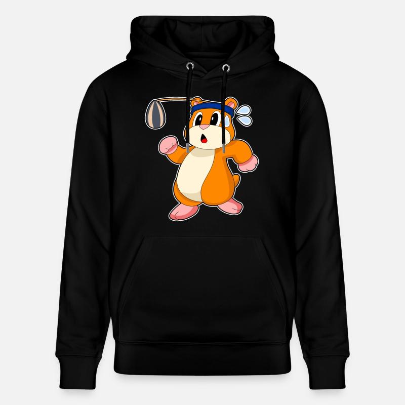 Graines de hamster - Sweat à capuche bio CRUISER Stanley/Stella Unisexe - noir