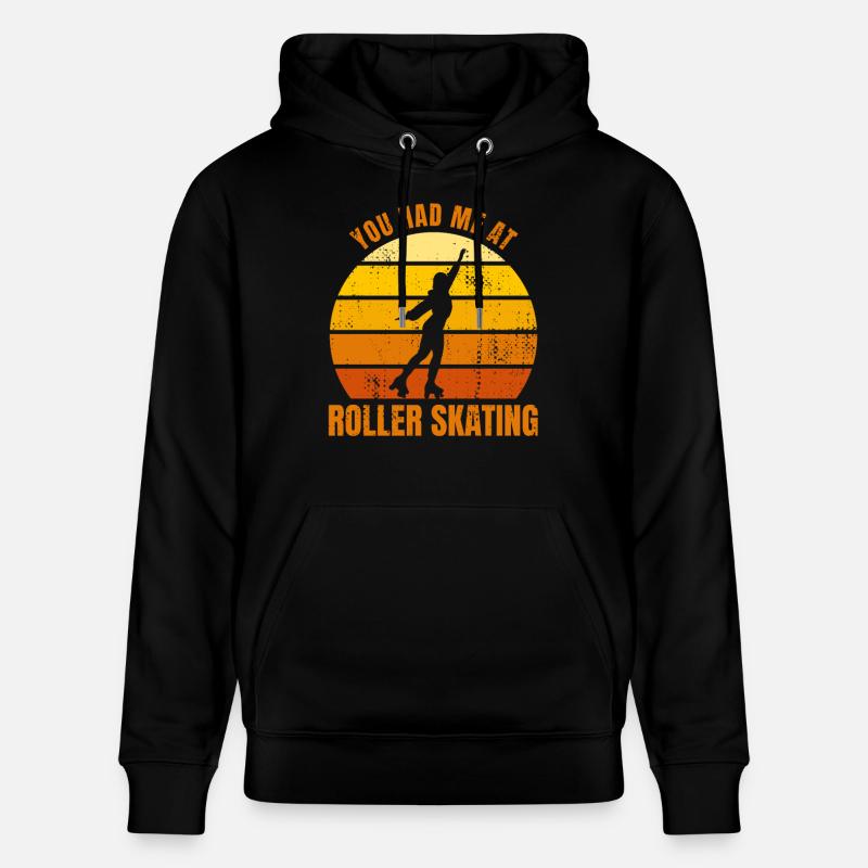 Roller - Sweat à capuche bio CRUISER Stanley/Stella Unisexe - noir