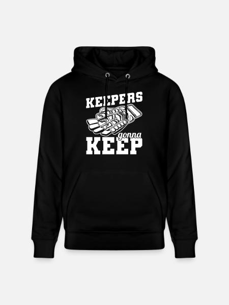 Torhüter Fußball - Stanley/Stella Unisex Bio-Hoodie CRUISER  - Schwarz