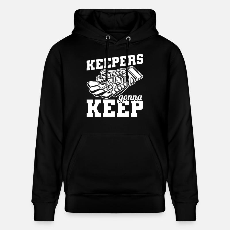 Torhüter Fußball - Stanley/Stella Unisex Bio-Hoodie CRUISER - Schwarz