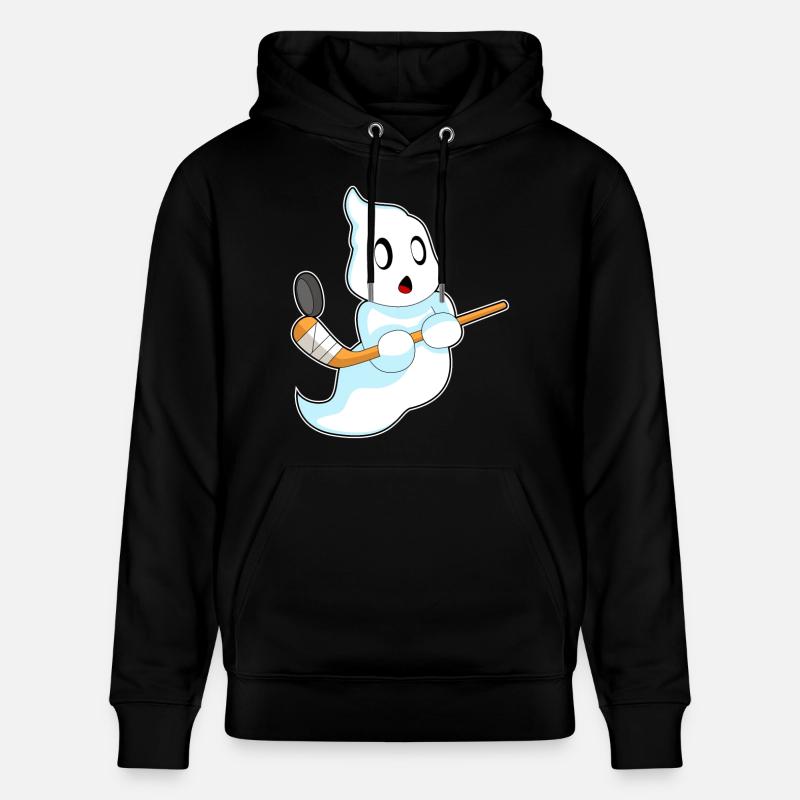 Geist Eishockey Eishockeyschläger - Stanley/Stella Unisex Bio-Hoodie CRUISER  - Schwarz