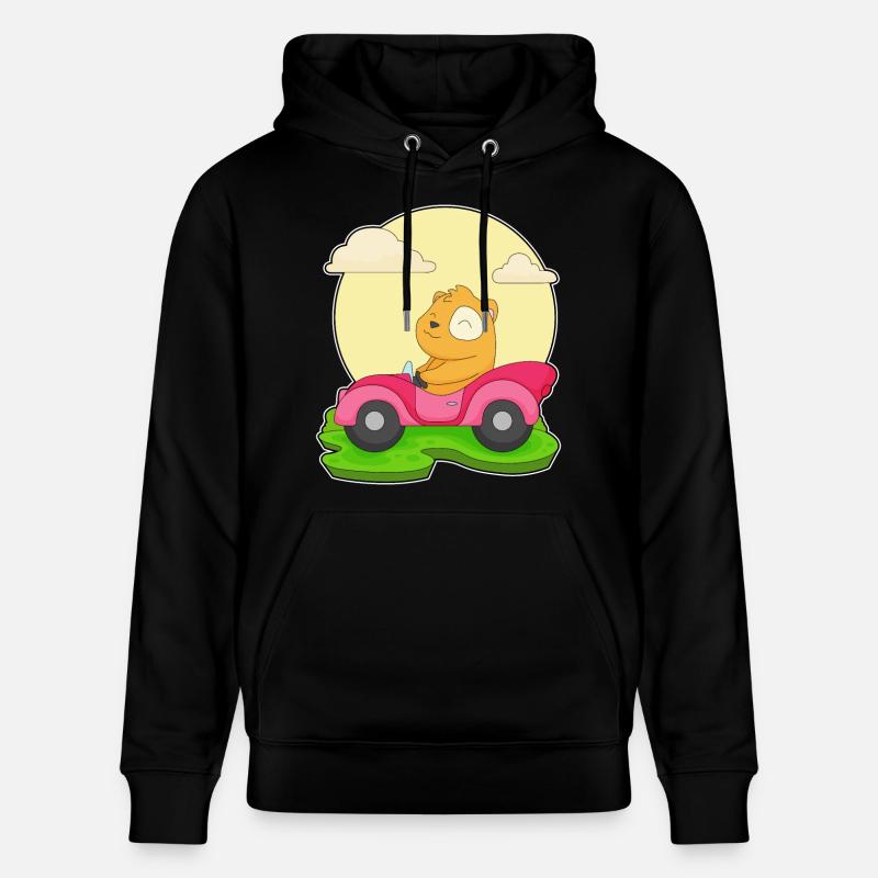 Hamster Auto - Stanley/Stella Unisex Bio-Hoodie CRUISER - Schwarz