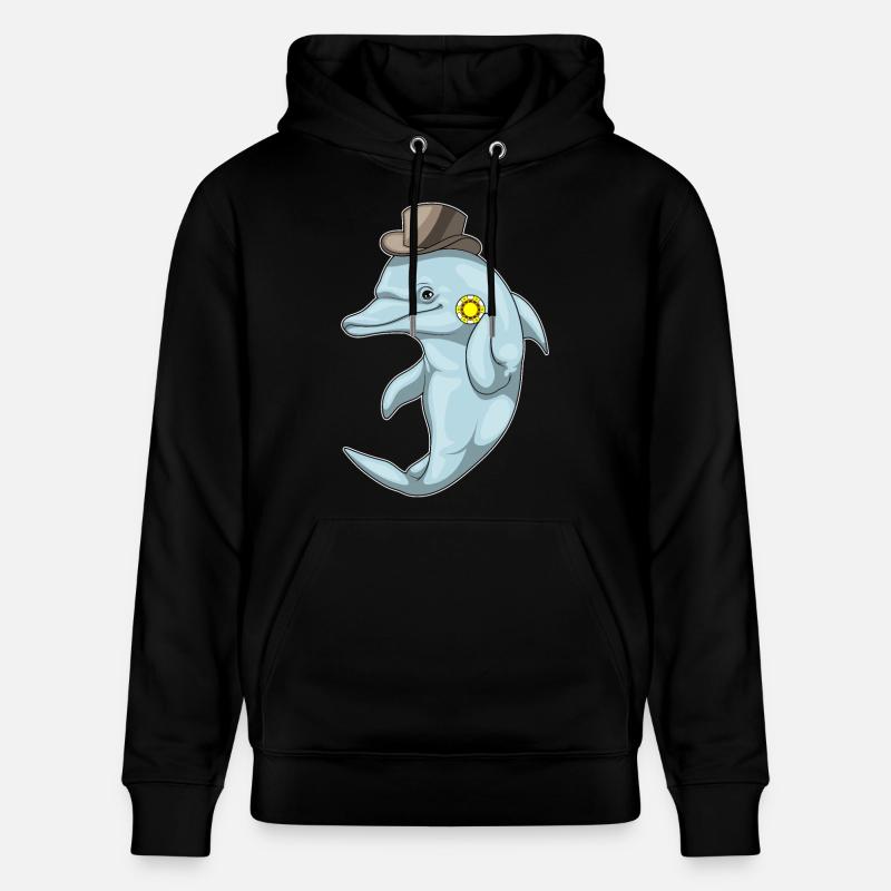 Dolphin Poker Jetons de Poker - Sweat à capuche bio CRUISER Stanley/Stella Unisexe - noir