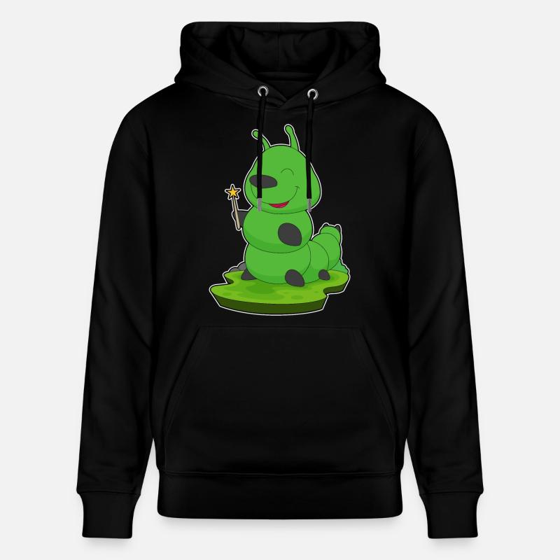 Baguette de magicien Caterpillar - Sweat à capuche bio CRUISER Stanley/Stella Unisexe - noir