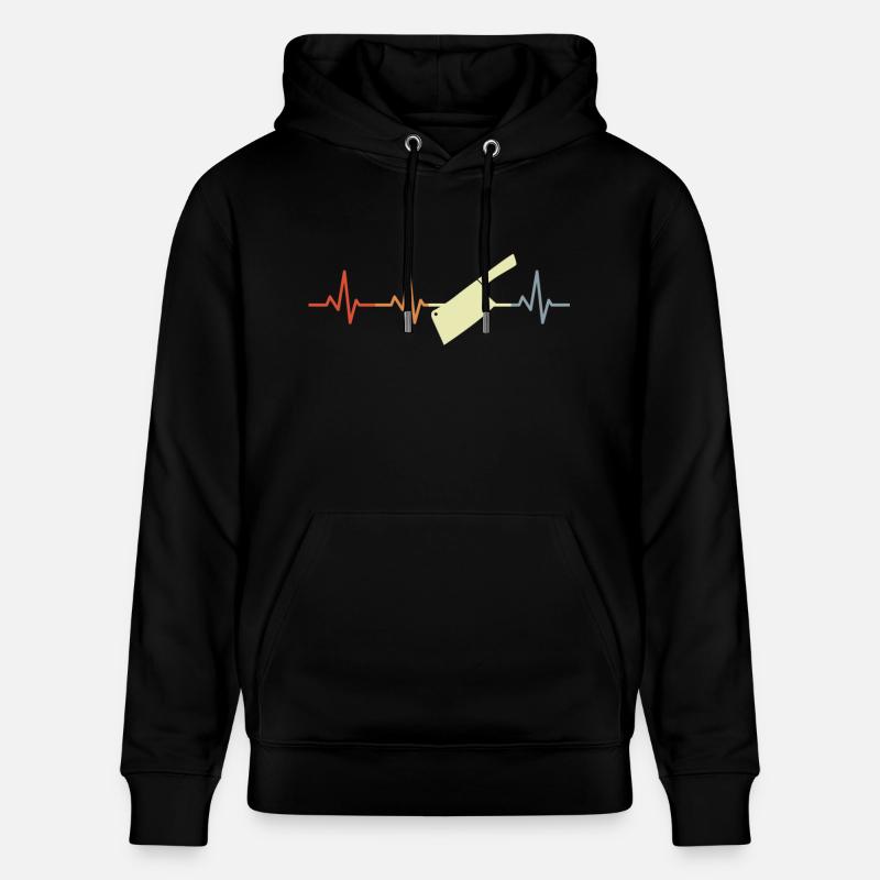 Palpitations du couperet - Sweat à capuche bio CRUISER Stanley/Stella Unisexe - noir