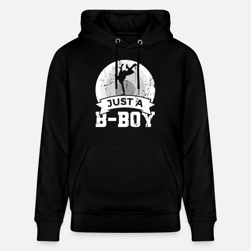 Nur ein B Boy - Stanley/Stella Unisex Bio-Hoodie CRUISER  - Schwarz