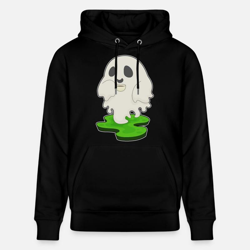 Geist Halloween Kaffee - Stanley/Stella Unisex Bio-Hoodie CRUISER - Schwarz