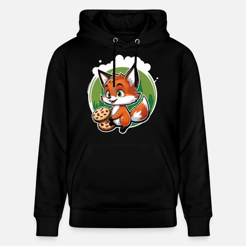 Pâte Foxy - Sweat à capuche bio CRUISER Stanley/Stella Unisexe - noir