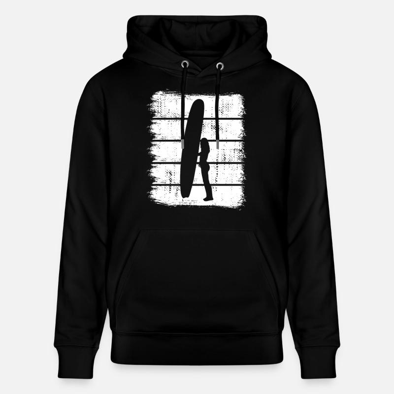 Conception de surfeur - Sweat à capuche bio CRUISER Stanley/Stella Unisexe - noir