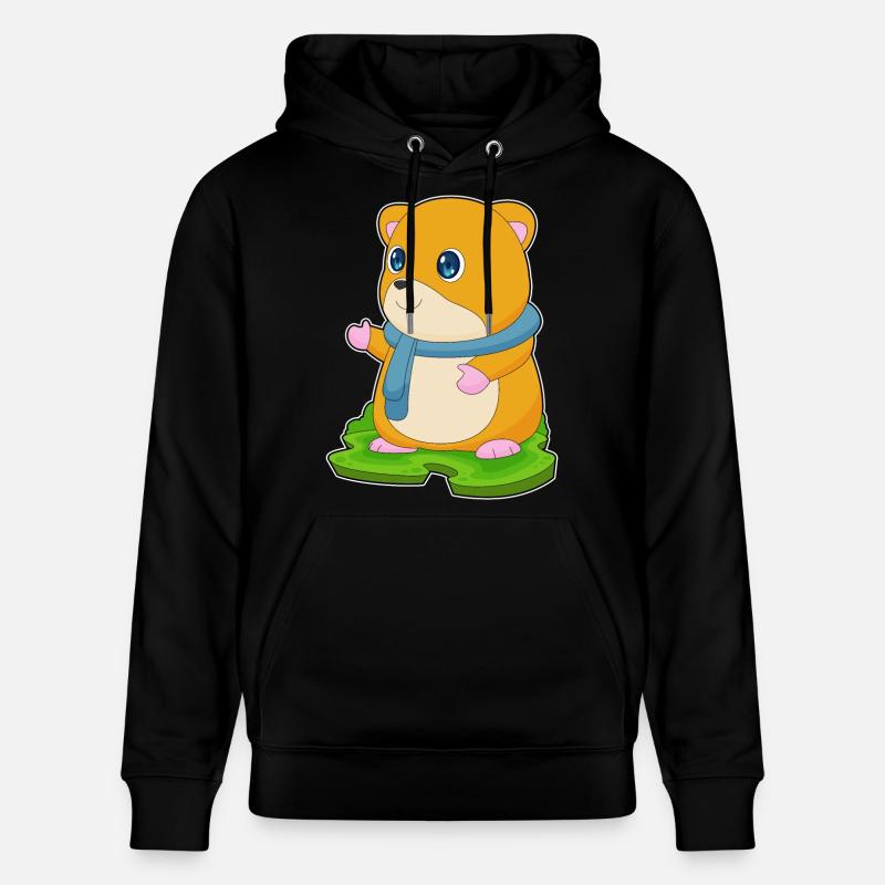 Écharpe Hamster - Sweat à capuche bio CRUISER Stanley/Stella Unisexe - noir