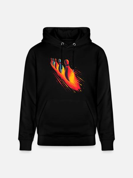 Kegelbahn Steamwave - Stanley/Stella Unisex Bio-Hoodie CRUISER - Schwarz