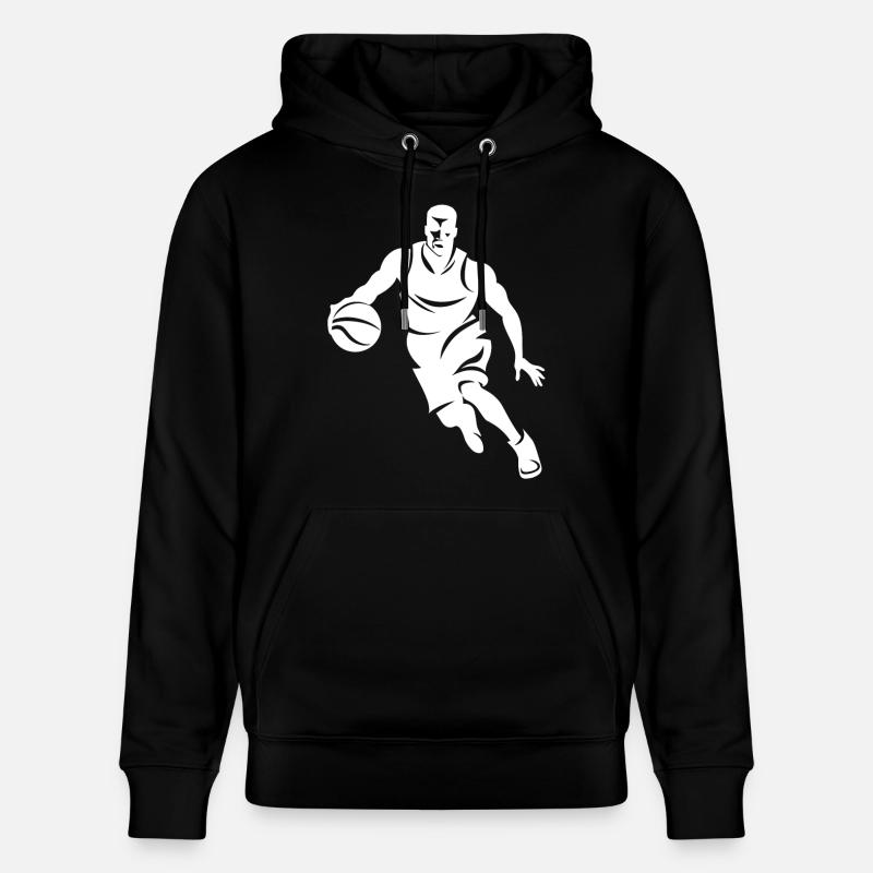 Basketteur - Sweat à capuche bio CRUISER Stanley/Stella Unisexe - noir