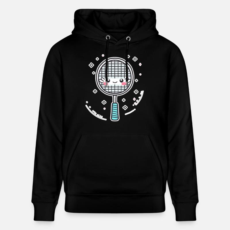 Raquette de badminton Look BD - Sweat à capuche bio CRUISER Stanley/Stella Unisexe - noir