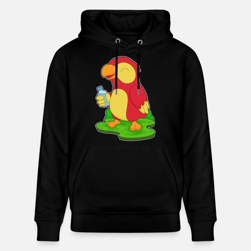 Bouteille d’eau Parrot - Sweat à capuche bio CRUISER Stanley/Stella Unisexe - noir