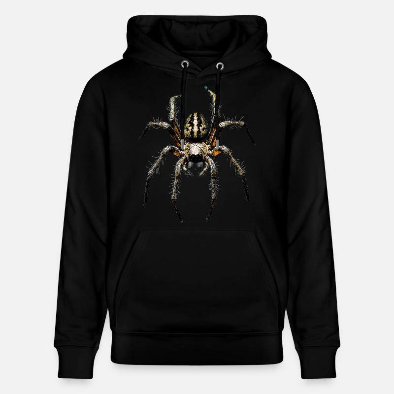 Araignée Tarentule Amour Arachnide Araignées - Sweat à capuche bio CRUISER Stanley/Stella Unisexe - noir