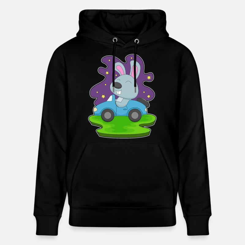 Hase Auto - Stanley/Stella Unisex Bio-Hoodie CRUISER  - Schwarz