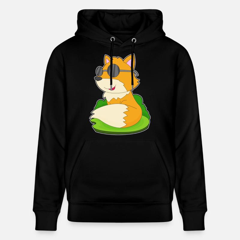 Fuchs Sonnenbrille - Stanley/Stella Unisex Bio-Hoodie CRUISER  - Schwarz