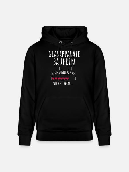 Glasapparatebauerin Ausbildung Beruf Geschenk - Stanley/Stella Unisex Bio-Hoodie CRUISER  - Schwarz