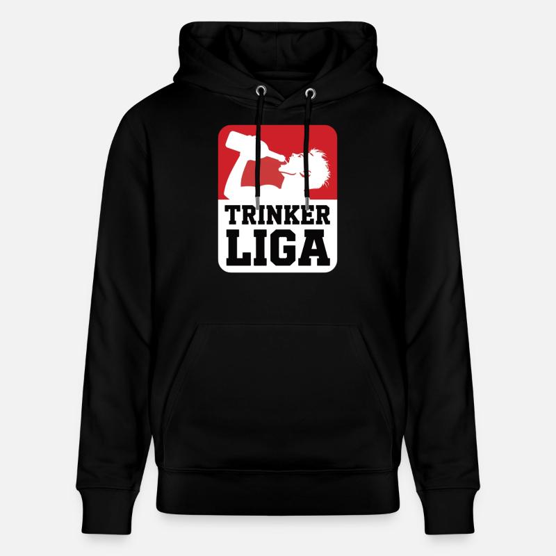 Trinker LIGA - Stanley/Stella Unisex Bio-Hoodie CRUISER - Schwarz