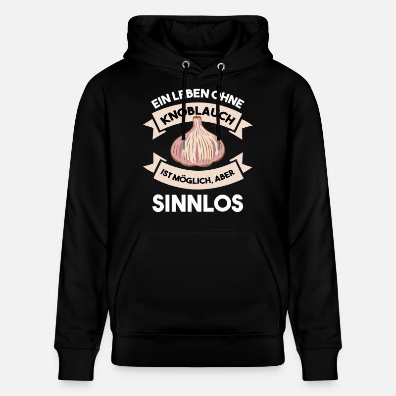 Inutile sans ail - Sweat à capuche bio CRUISER Stanley/Stella Unisexe - noir