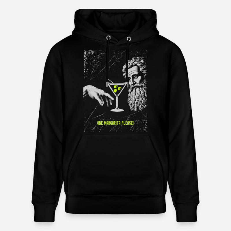 Génie classique Margarita Design - Sweat à capuche bio CRUISER Stanley/Stella Unisexe - noir