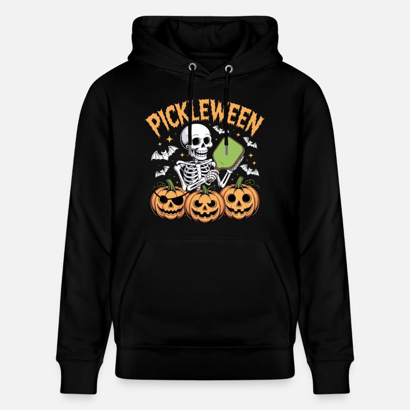 Pickleween Halloween Joueur de pickleball drôle - Sweat à capuche bio CRUISER Stanley/Stella Unisexe - noir