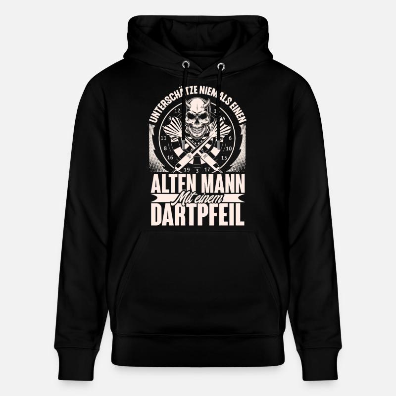 fléchettes - Sweat à capuche bio CRUISER Stanley/Stella Unisexe - noir