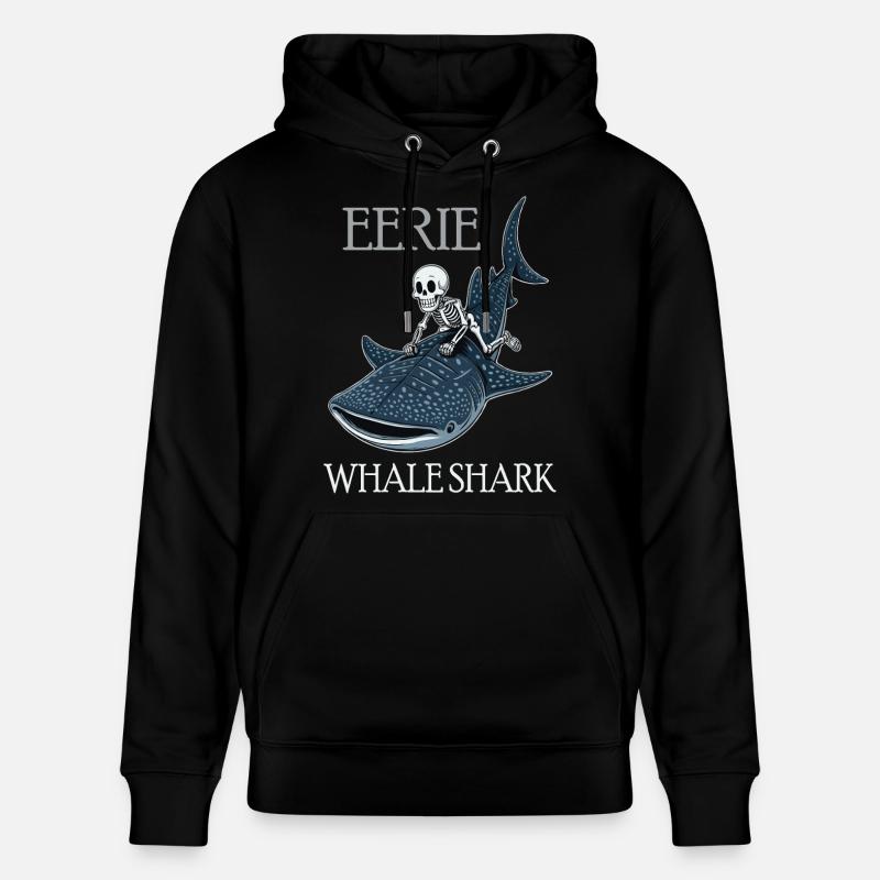 Énergie des mers avec requin-baleine - Sweat à capuche bio CRUISER Stanley/Stella Unisexe - noir