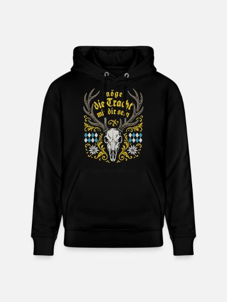 Que le costume traditionnel soit avec vous - Marquee & Fun - Sweat à capuche bio CRUISER Stanley/Stella Unisexe - noir