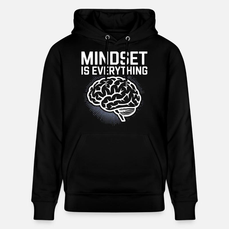 Mindset Ist Alles - Sweat à capuche bio CRUISER Stanley/Stella Unisexe - noir
