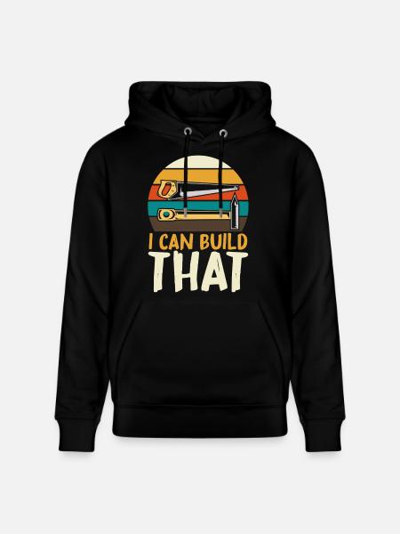 I can build this DIY - Stanley/Stella CRUISER Unisex Organic Hoodie - black