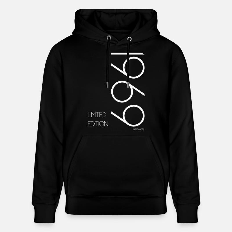 Edition limitée 1969 - Sweat à capuche bio CRUISER Stanley/Stella Unisexe - noir